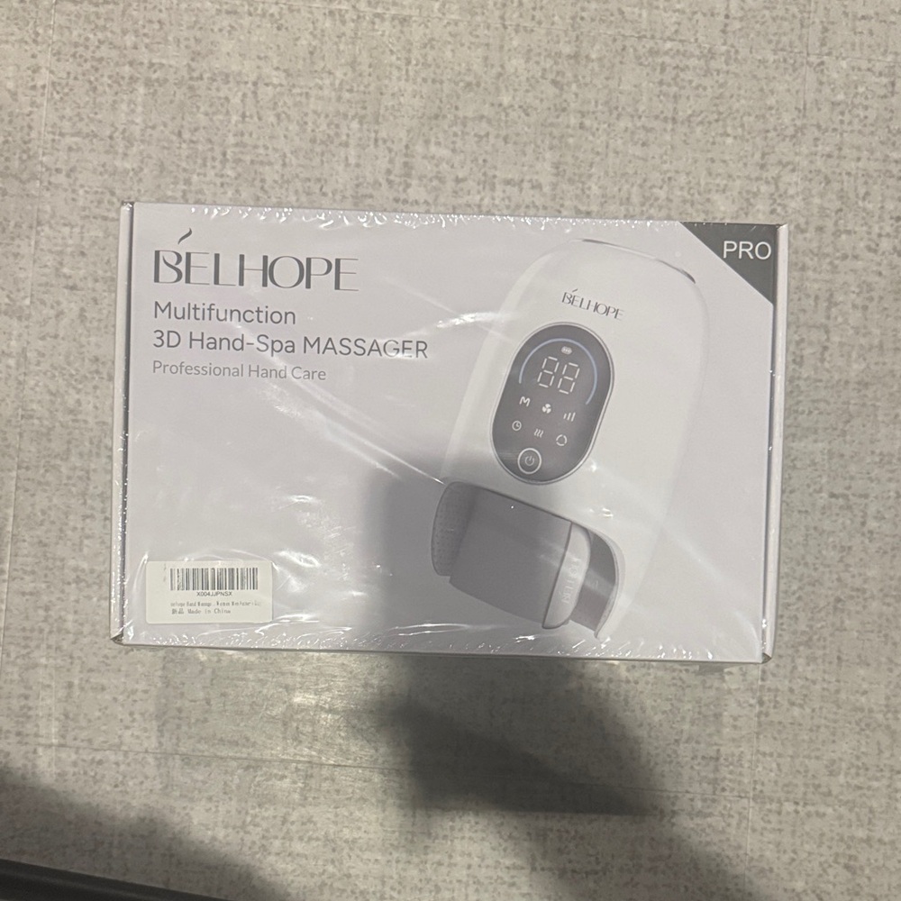 White 3D Hand-Spa Massager